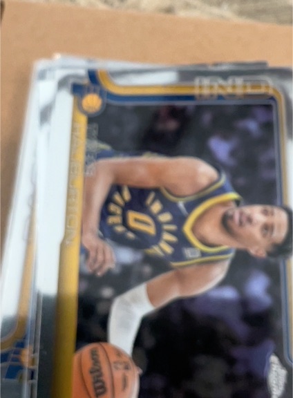 2025 Topps Chrome #3 Tyrese Haliburton — front