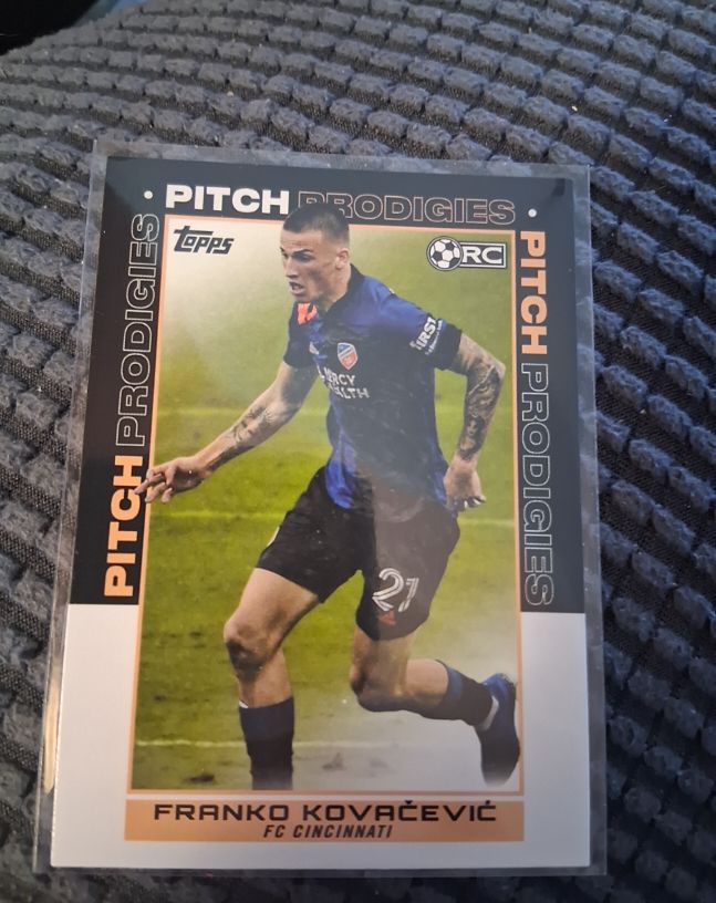 2021 Topps MLS #187 Franko Kovačević Pitch Prodigies — front
