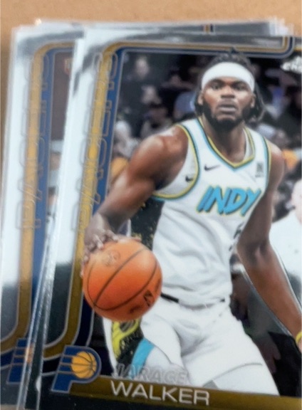 2025-26 Topps Chrome #53 Jarace Walker Indiana Pacers — front