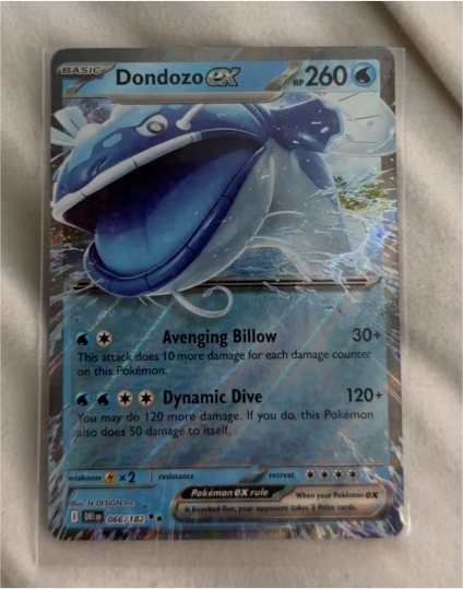 2025 Pokémon #066 Dondozo ex — front