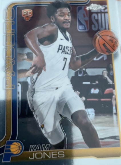 2025-26 Topps Chrome #289 Kam Jones — front
