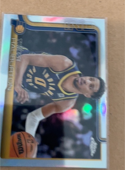 2025 Topps Chrome #3 Tyrese Haliburton — front