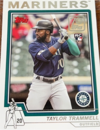 2021 Topps Update 70 Years of Topps #70YT-54 Taylor Trammell — front