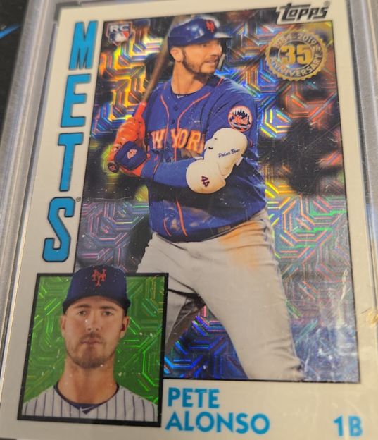 2019 Topps Update Silver Pack #T84U-24 Pete Alonso — front