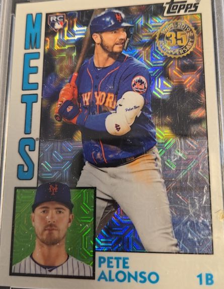 2019 Topps Update Silver Pack #T84U-24 Pete Alonso — front