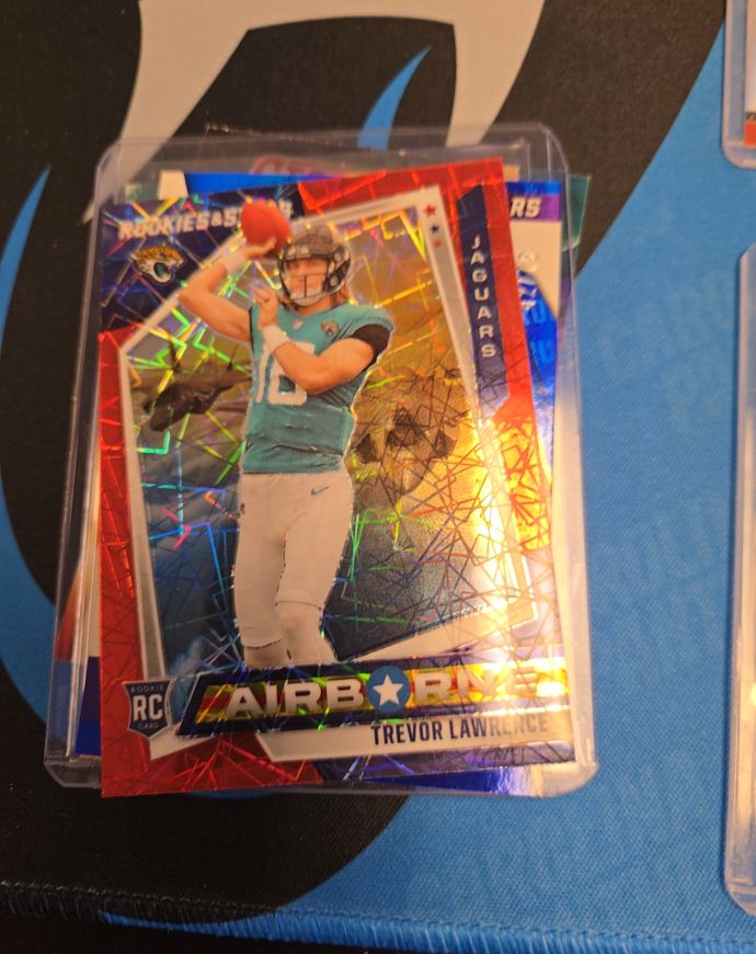 2021 Panini Rookies & Stars Airborne #AB-16 Trevor Lawrence — front