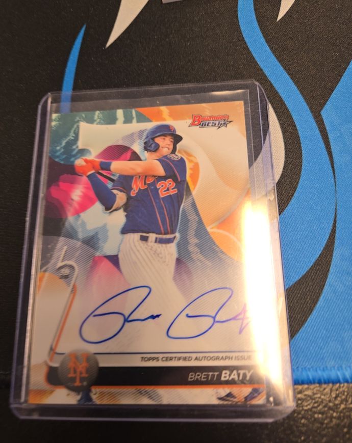 2020 Bowman's Best #B20-BTY Brett Baty — front