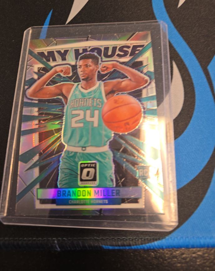 2023-24 Donruss Optic #5 Brandon Miller My House — front