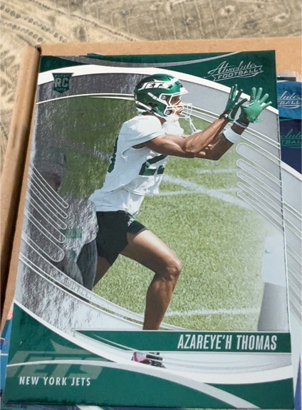 2025 Panini Absolute Football #107 Azareye'h Thomas — front