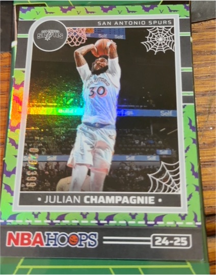 2024-25 Panini Haunted Hoops #188 Julian Champagnie — front