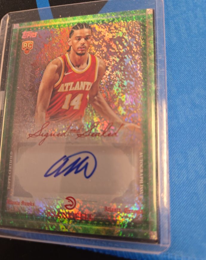 2025-26 Topps Signed and Sealed #BSI-AN Asa Newell — front