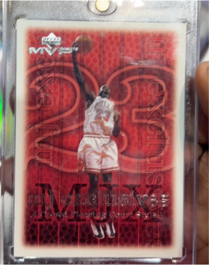 1999-00 Upper Deck MVP MJ Exclusives #188 Michael Jordan — front