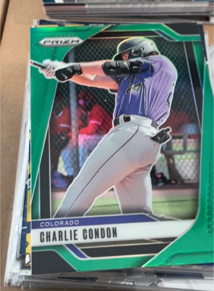2025 Panini Prizm #142 Charlie Condon — front