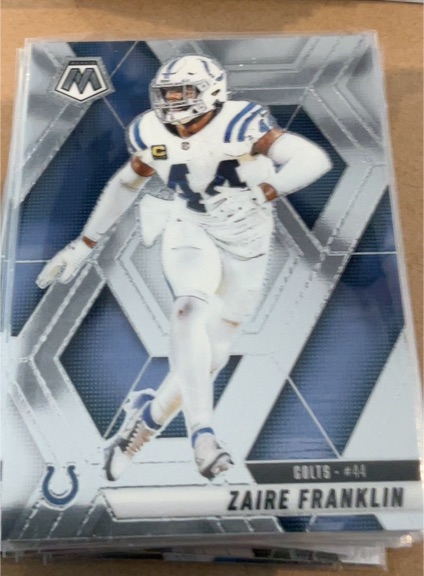 2025 Panini Mosaic #41 Zaire Franklin — front