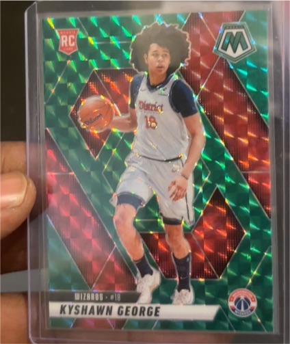 2024-25 Panini Mosaic #247 Kyshawn George — front
