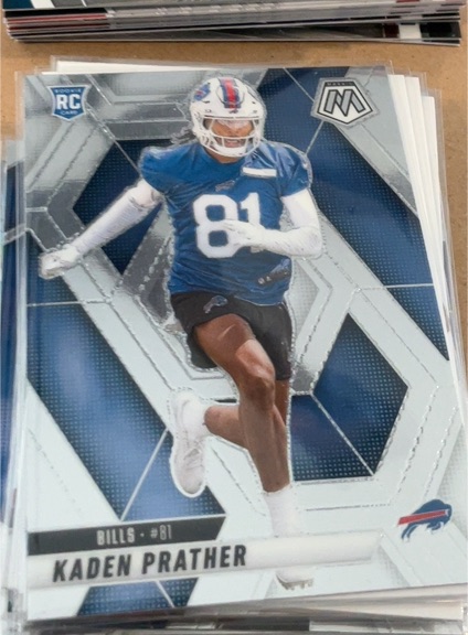 2025 Panini Mosaic #343 Kaden Prather — front