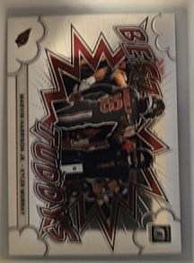 2025 Donruss Optic #11 Jayden Daniels/Terry McLaurin Best Tuddys — front