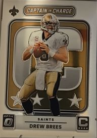 2025 Panini Donruss Optic #8 Drew Brees Captain In Charge — front