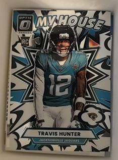 2025 Panini Donruss Optic My House #3 Travis Hunter — front