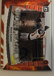2025 Donruss Optic #2 Malik Nabers Chain Reaction — front