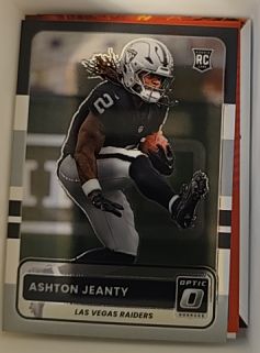 2025 Panini Donruss Optic #8 Ashton Jeanty — front