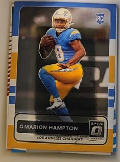 2025 Panini Donruss Optic 2015 Retro #6 Omarion Hampton — front