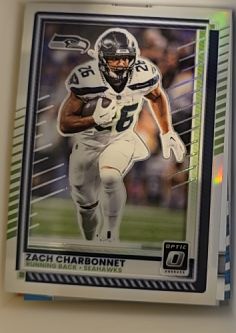 2025 Panini Donruss Optic #69 Zach Charbonnet — front