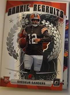 2025 Panini Donruss Optic Rookie Recruits #20 Shedeur Sanders — front