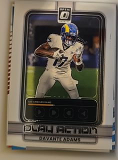 2025 Panini Donruss Optic Play Action #19 Davante Adams — front