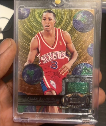 1997-98 SkyBox Metal Universe #20 Allen Iverson — front