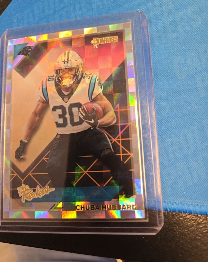 2021 Donruss The Rookies #TR-CHU Chuba Hubbard — front