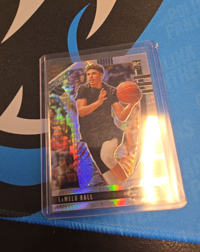2020-21 Panini Prizm Draft Picks #3 LaMelo Ball — front