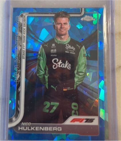 2025 Topps Chrome Formula 1 #15 Nico Hulkenberg — front