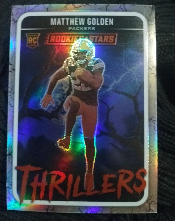 2025 Panini Rookies & Stars Thrillers #15 Matthew Golden — front