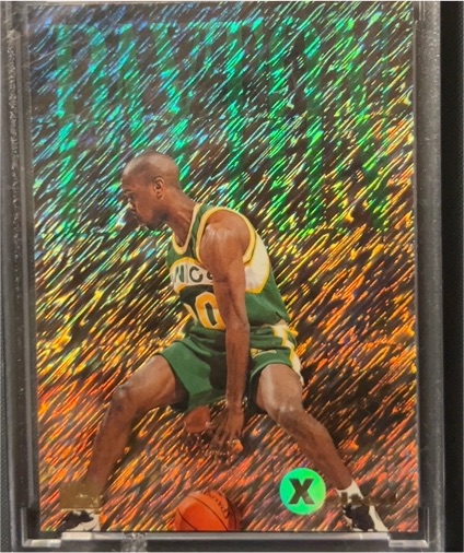 1994-95 SkyBox E-Motion #11 Gary Payton X-Cited — front