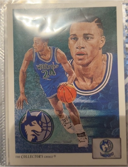 1991-92 Upper Deck #97 Pooh Richardson Minnesota Timberwolves — front