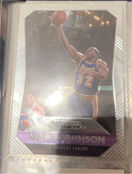 2021-22 Panini Prizm #248 Magic Johnson — front