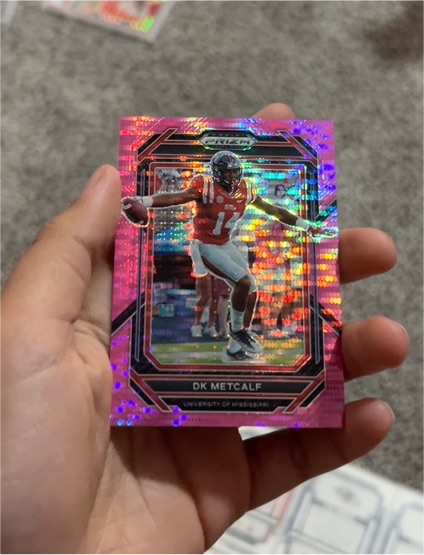 2023 Panini Prizm Draft Picks #33 DK Metcalf — front