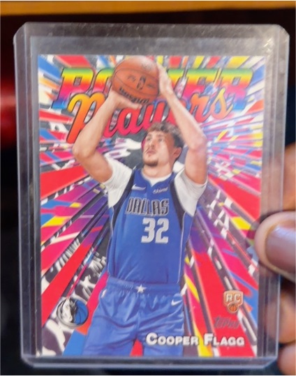 2025-26 Topps Basketball Power Players #PP-16 Cooper Flagg — front