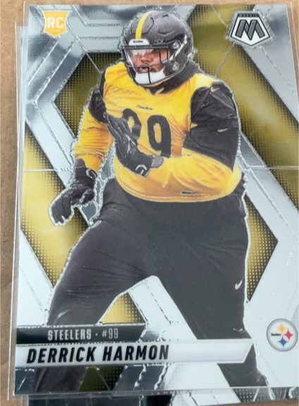 2025 Panini Mosaic #327 Derrick Harmon — front