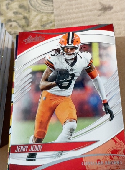 2025 Panini Absolute #55 Jerry Jeudy — front
