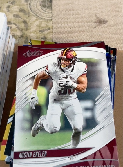 2025 Panini Absolute Football #95 Austin Ekeler — front