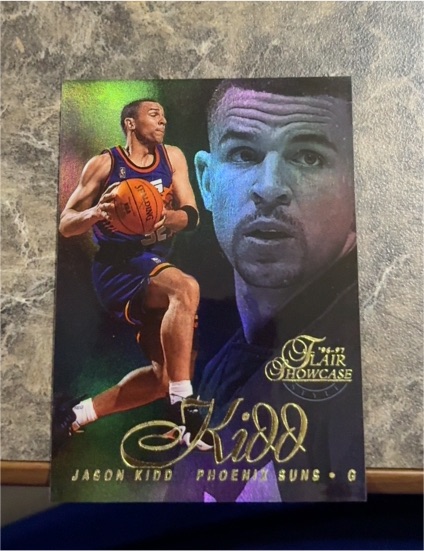 1996-97 Flair Showcase #15 Jason Kidd — front