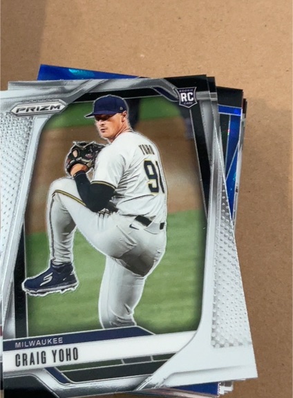 2025 Panini Prizm #198 Craig Yoho — front
