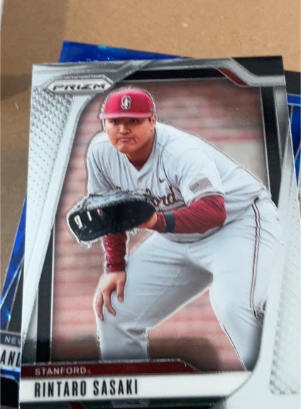2025 Panini Prizm #271 Rintaro Sasaki — front