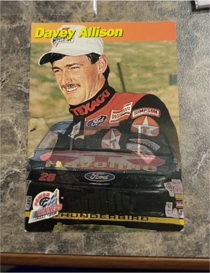 1994 Pro Set Power Racing #PW25 Davey Allison — front