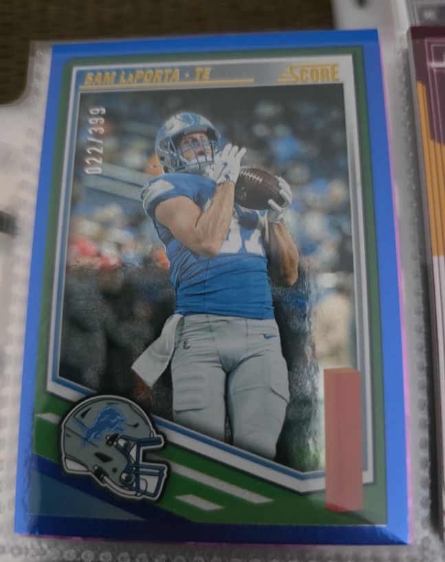 2025 Panini Score #51 Sam LaPorta — front