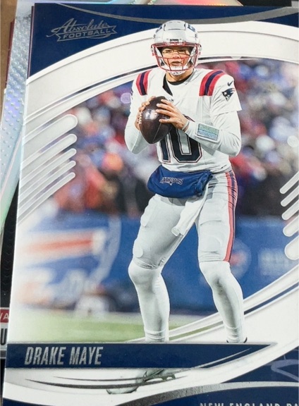 2025 Panini Absolute #79 Drake Maye — front