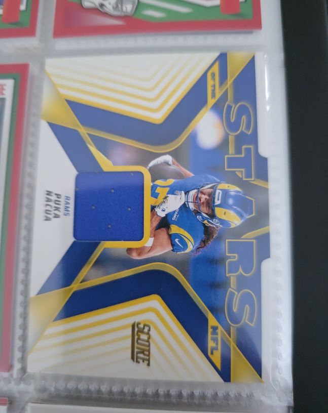 2025 Score Stars of the NFL #SNJ-PNA Puka Nacua — front