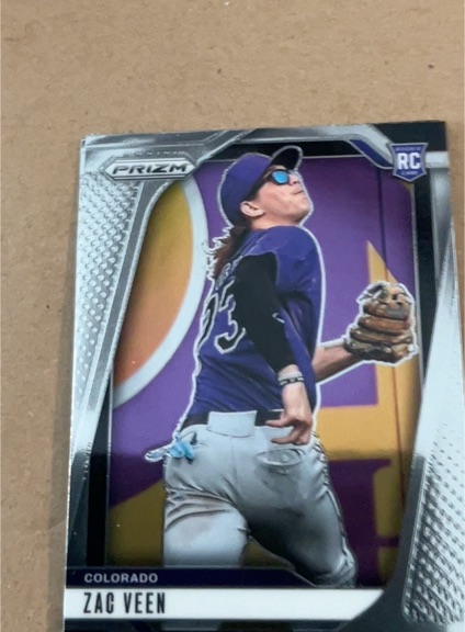 2025 Panini Prizm #228 Zac Veen — front